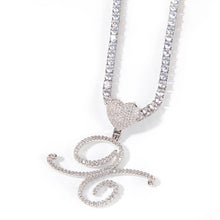 Load image into Gallery viewer, Lovely Cursive Initial Necklace