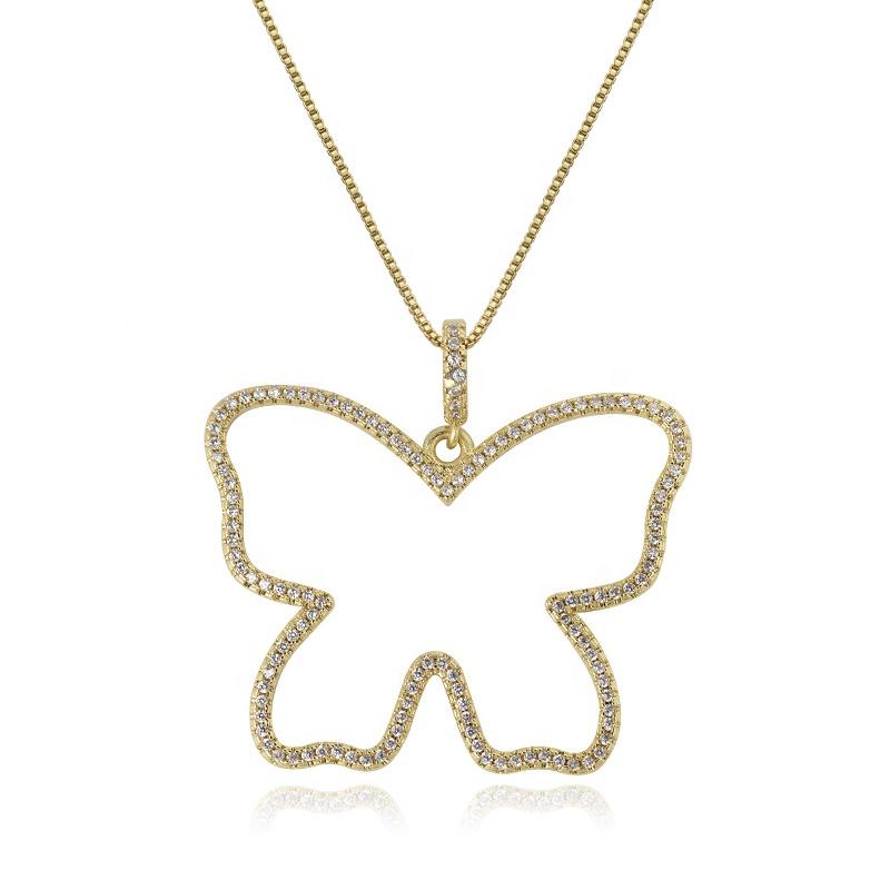 Butterfly Frame Necklace