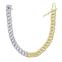 Load image into Gallery viewer, 2-Tone Baby Cuban Link