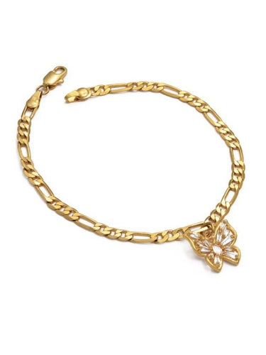 Butterfly Charm Anklet