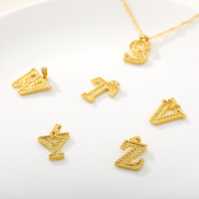 Load image into Gallery viewer, Varsity Initial Necklace