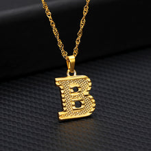 Load image into Gallery viewer, Varsity Initial Necklace