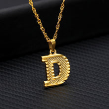 Load image into Gallery viewer, Varsity Initial Necklace