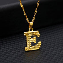 Load image into Gallery viewer, Varsity Initial Necklace