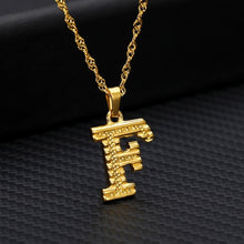 Load image into Gallery viewer, Varsity Initial Necklace