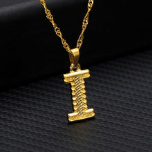 Load image into Gallery viewer, Varsity Initial Necklace