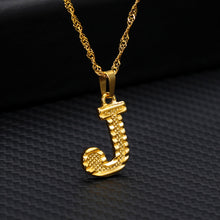 Load image into Gallery viewer, Varsity Initial Necklace