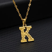 Load image into Gallery viewer, Varsity Initial Necklace