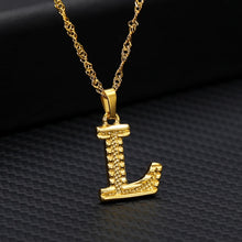 Load image into Gallery viewer, Varsity Initial Necklace