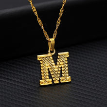 Load image into Gallery viewer, Varsity Initial Necklace