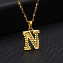 Load image into Gallery viewer, Varsity Initial Necklace