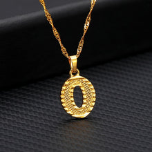 Load image into Gallery viewer, Varsity Initial Necklace