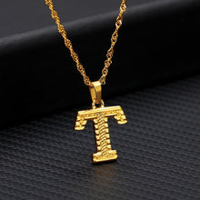 Load image into Gallery viewer, Varsity Initial Necklace