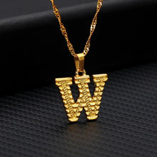 Load image into Gallery viewer, Varsity Initial Necklace