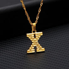 Load image into Gallery viewer, Varsity Initial Necklace